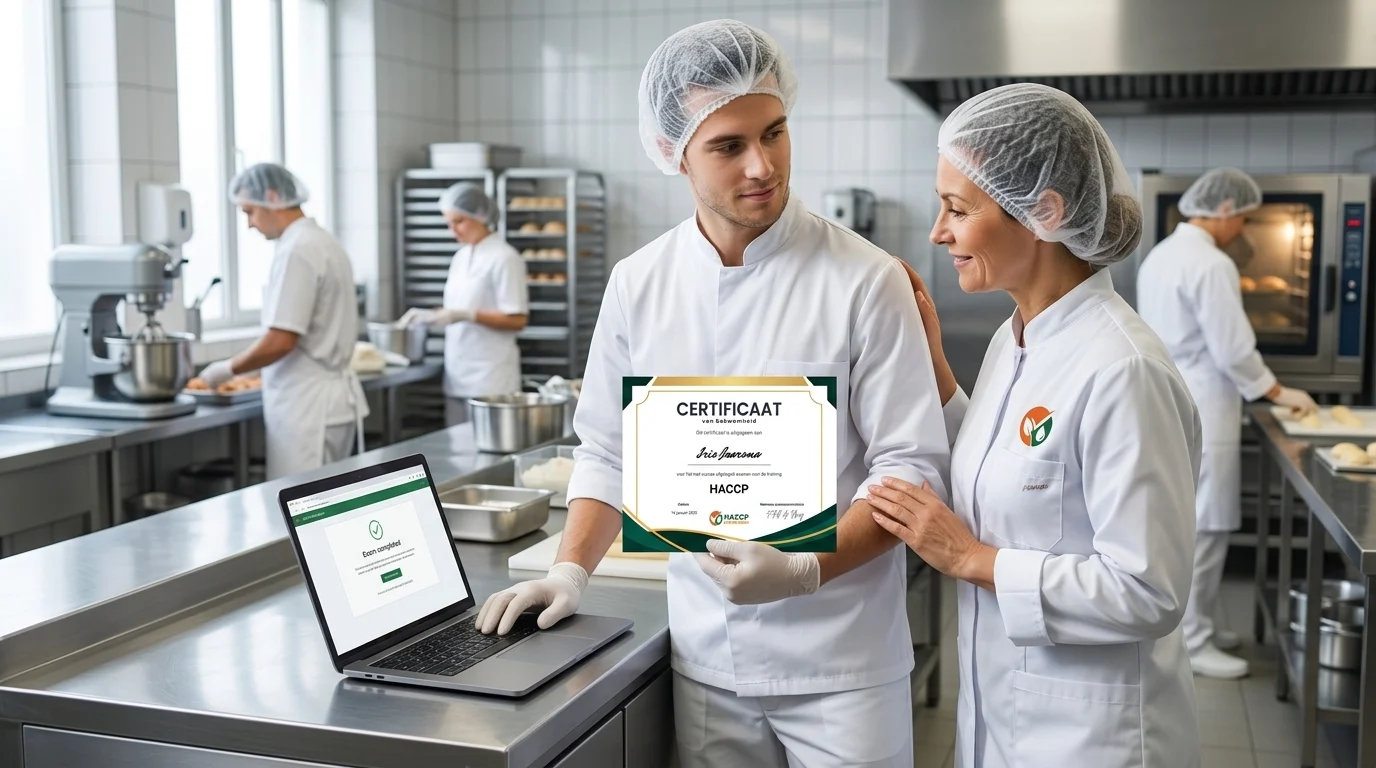 HACCP-kennis toetsen via online examen