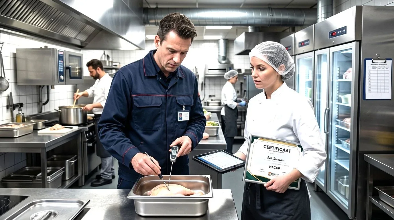 Wat controleert een HACCP-controleur precies tijdens een inspectie?