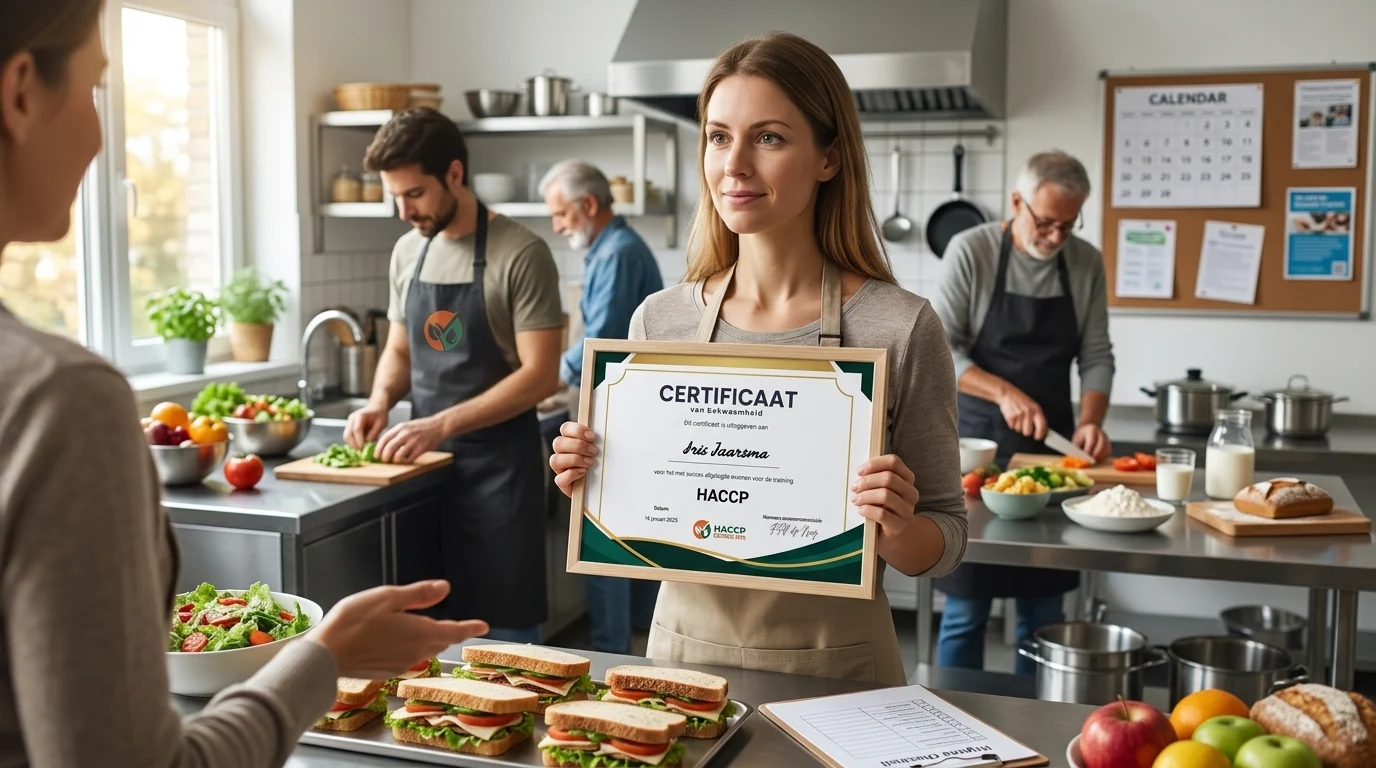 HACCP-certificaat voor verenigingen en instellingen