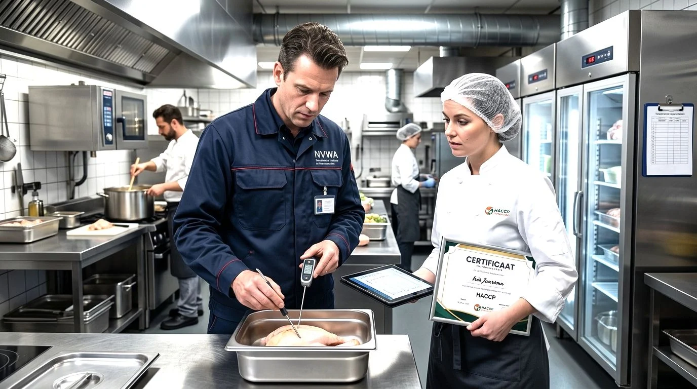 Wat controleert een HACCP-controleur precies tijdens een inspectie?