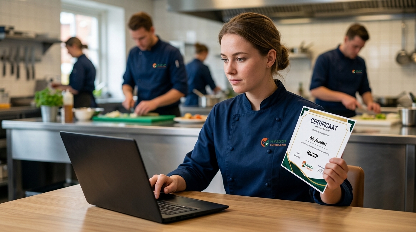 Ja, je kunt een HACCP cursus online volgen