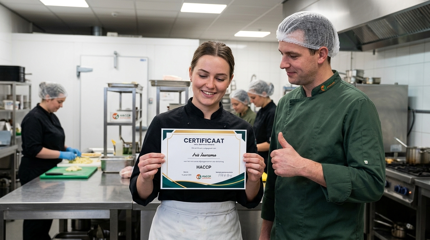 HACCP Opleiding: online volgen en direct certificaat halen