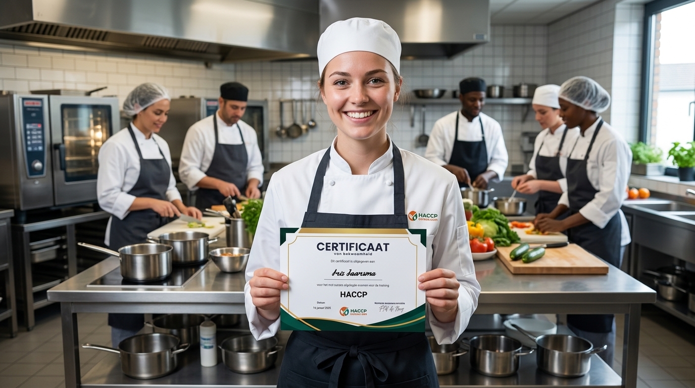 HACCP Opleiding: online volgen en direct certificaat halen